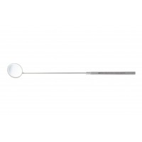 Laryngeal mirror with fixed handle