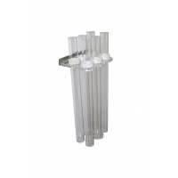 Flexible endoscope holder with 6 tubes