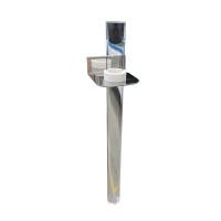 Flexible endoscope holder with 1 tube