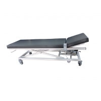Height adjustable hydraulic consultation bed