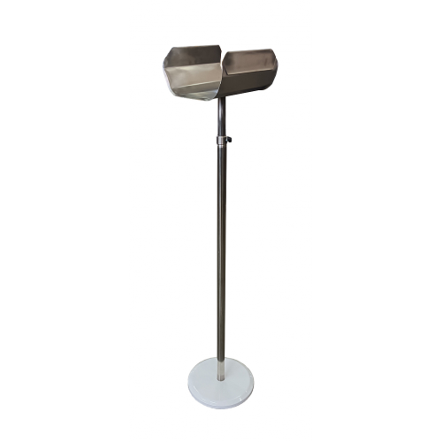 Stainless steel plastering stand for feet