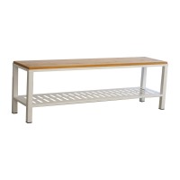 Locker room bench